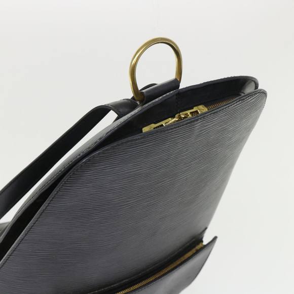 LOUIS VUITTON Epi Gobelins Backpack Black M52292 LV Auth 48435 - Picture 6 of 16